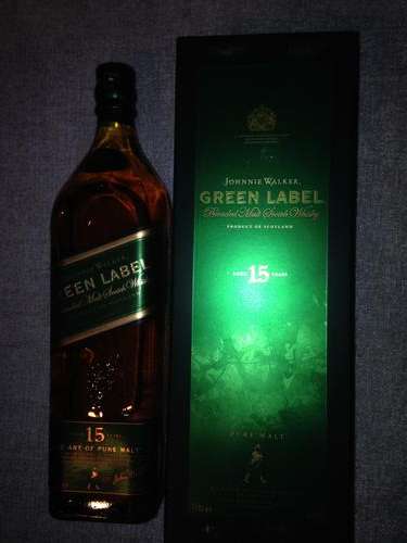 Johnnie Walker Green 1 Litre - rare!